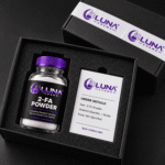 2‑FA Powder bottle is securely packageg