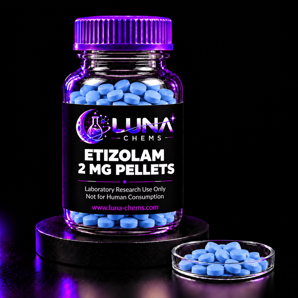 Etizolam 2 MG Pellets 2mg etizolam - Image 1