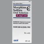 morphine sulfate 20 mg/ml