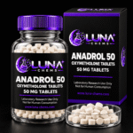 Luna Chems Anadrol 50 mg tablets in sealed research packaging