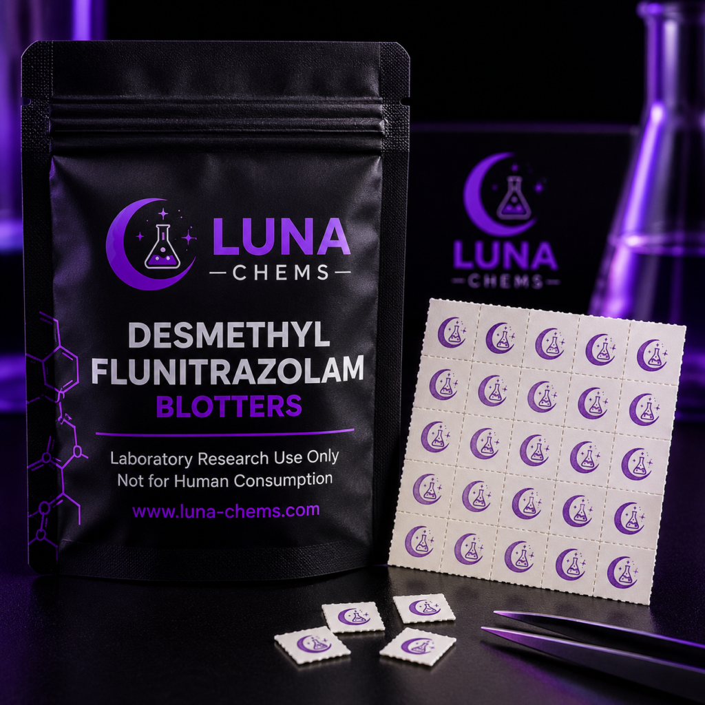 DESMETHYL FLUNITRAZOLAM BLOTTERS